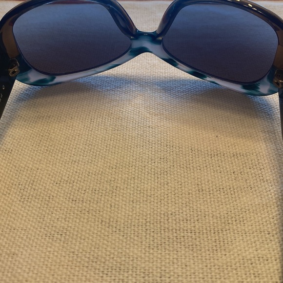 Authentic Prada Lavender and Blue Tortoise Shell Sunglasses - Picture 8 of 8